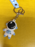 宇航员钥匙扣可爱少女心卡通公仔创意软胶太空人男女情侣包包挂件 蓝色 实拍图
