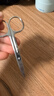 美肤语不锈钢修眉小剪刀化妆剪弯头眉毛剪假睫毛美容剪眉毛修剪器MF8942 实拍图