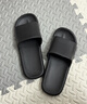 京东京造【抗菌皮纹拖】eva软弹家居防臭浴室新款拖鞋男士黑色44-45 实拍图