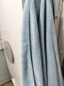 三利浴巾10A抗菌抗阴干男士女生洗澡专用吸水速干不易掉毛大人浴巾 蓝 实拍图
