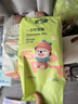 安可新一次性口水巾婴儿围兜宝宝围嘴新生儿免洗内径加大饭兜40片兔子款 实拍图