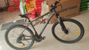 喜德盛山地儿童自行车黑客380禧玛诺后变26轮径21速碟刹单车 灰黑17英寸 实拍图