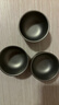 探险者（TAN XIAN ZHE）户外茶具钛茶具钛杯户外茶具煮茶套装便携式旅行茶具露营装备全套 50ml品茗茶杯【不锈钢钛化】3只 实拍图