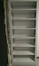 豫正家用书架2.4m七层家庭图书馆书架落地多层钢制学生宝宝图书架 珍珠白7层单面2.4m高1.0m主架 实拍图