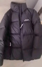 亚瑟士童装25年冬季男女童短款泡芙面包服轻量蓬松舒适防水 黑色 85%绒子 150 充绒169.4g 实拍图