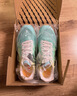 鸿星尔克极风2.0跑步鞋新款专业竞训跑鞋缓震运动鞋体测男鞋竞速跑鞋 青出于蓝 微晶白/泳池蓝（男） 41 实拍图