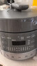 美的（Midea）【国家补贴】0涂层精钢厚釜电压力锅5L双胆全自动智能预约家用煲汤煮饭电饭煲C5856G高压锅4-6人 实拍图