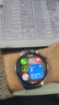 HUAWEI WATCH 5 46mm高端款航天级钛合金表壳木星棕素皮复合表带首创X-TAP智感窗eSIM通信华为智能手表 实拍图