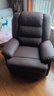 秉绪头等太空沙发单人沙发舱电动功能躺按摩懒人沙发可睡觉电竞沙发椅 咖啡猫抓皮 电动坐躺+充电+转摇+按摩 实拍图