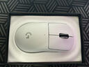 罗技（G）gpw3三代无线鼠标游戏二代升级款3代双模机械超轻鼠标生日礼物送男友 GPW3代白+无线充电底座 实拍图