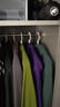 晟旎尚品衣架 塑料宽肩晾衣架加宽加长45CM无痕干湿大衣衣服挂撑子10只装 实拍图