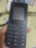 NOKIA新105 4G 全网通移动联通电信 老人老年按键直板学生儿童备用戒网手机 双卡双待  黑色 实拍图