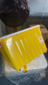 SPACEXPERT 衣物收纳箱特大号塑料整理箱车载储物箱80L黄色 1个装 带轮 实拍图