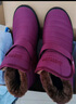 回力（Warrior）棉鞋女鞋冬季加绒加厚中老年保暖妈妈鞋棉靴雪地靴子女官方红色40 实拍图