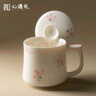 心遇礼羊脂玉白瓷茶杯陶瓷办公水杯女士礼品伴手礼生日礼物男退休纪念品 实拍图
