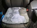 嘉柏兰冬季汽车坐垫毛绒加厚短毛绒毛单片靠背座垫保暖后排商用车三件套 实拍图