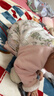威尔贝鲁（WELLBER）恒温睡袋婴幼儿1-3岁竹棉睡衣秋冬儿童宝宝防踢被子薄夹棉 绮梦M 实拍图