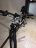 喜德盛山地自行车黑客380避震前叉21速禧玛诺变速X6铝合金车架通勤代步 白/黑色（25款） 15.5寸（建议身高150-165cm） 实拍图