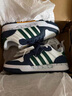 adidas ENTRAP美式校园风运动少年感复古篮球风板鞋男女阿迪达斯 白色/绿色/蓝色   43 实拍图