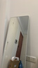 初学者 穿衣镜 全身落地镜试衣镜家用防爆壁挂衣帽间铝合金网红大镜子 优雅白160*50【壁挂+落地】 实拍图