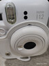 富士（FUJIFILM）instax  mini12 一次成像 立拍立得相机 mini12 茉莉白 套餐七（官方标配+相机包+相册+白边相纸10张） 实拍图