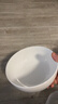 纯白陶瓷汤碗甜品碗沙拉碗新款陶瓷高档面碗家用碗直口大容量汤碗 纯白6英寸直口碗【4只装】 实拍图