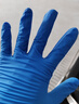 爱马斯一次性丁腈手套加厚耐用 防油耐酸碱实验室工业清洁100只/盒 蓝色APFNCHD 中号 实拍图
