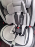 法雷曼儿童安全座椅汽车用0-12岁360度旋转婴儿宝宝车载坐躺i-Size认证 魔力灰pro【钢骨架+支撑腿】 实拍图