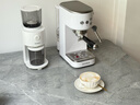 柏翠（petrus）咖啡机意式家用小型小白醒醒Pro复古迷你办公室用全半自动浓缩打奶泡一体机 PE3366Pro 节日送好物 小白醒醒Pro + PE3700磨豆机套装 实拍图
