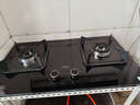 美的（Midea）【国家补贴立减20%】燃气灶天然气 家用5.2kW猛火灶台嵌两用  64%热效率 可调节底盘 Q325-M 升级 实拍图