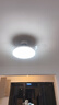 美的（Midea）风扇灯一体餐厅吊扇灯led卧室隐形扇叶三防护眼灯具熟睡风包安装 实拍图