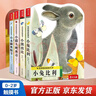 亮丽精美触摸书系列（全4册）小兔比利仿真触摸书幼儿启蒙早教书低幼认知绘本【0-2岁】宝宝绘本省钱卡 实拍图