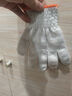 橘边棉纱劳保手套轻便舒适耐磨手部防护劳保手套透气线手套 普通棉线1双（优惠价） 实拍图