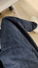 马登工装美式复古原浆赤耳牛仔裤男阿美咔叽丹宁直筒小脚长裤子春秋款 牛仔蓝 【原牛未脱浆/建议拍大一码】 33 实拍图