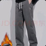 JEEP SPIRIT吉普纯棉休闲裤男秋冬季宽松直筒裤子男工装阔腿裤 灰色 3XL 实拍图