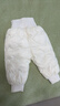 欧孕（OUYUN）宝宝羽绒裤外穿冬季新款男童女童儿童婴儿90白鸭绒裤子男 象牙白 [90白鸭绒 A类标准] 80 [建议身高73cm-80cm] 实拍图