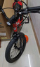 永久（FOREVER）儿童自行车男女款小孩单车可折叠脚踏车4-6-8-10岁辅助轮14寸红色 实拍图