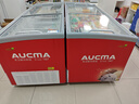 澳柯玛（AUCMA）商用卧式大容量展示柜商超组合岛柜弧形玻璃门雪糕海鲜冻品1.9米零下30℃冷冻702升一级能效SD-702 实拍图