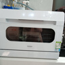 海尔（Haier）【小海贝白】小型家用洗碗机台式8套高温+独立UV除菌洗消一体智能开门速干ETW8586BBU1 实拍图