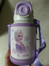 迪士尼保温杯儿童带吸管316不锈钢大容量弹盖男女小学生便携直饮水杯子 实拍图