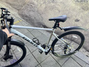 捷安特（GIANT）ATX 620铝合金21速机械碟刹成人变速山地自行车 白月光 26×19.5 L 建议173-186cm 实拍图
