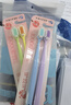 可洁可净成人万毛软毛牙刷呵护敏感宽面刷头高弹力刷丝4支家庭装颜色随机 实拍图