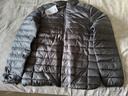 京东京造穿山甲轻薄羽绒服 立领白鸭绒户外秋冬外套短款男 钛灰色 M 实拍图