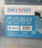 SPACEXPERT 衣物收纳箱塑料整理箱车载储物箱20L透明 1个装 带提手 实拍图