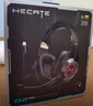 漫步者（EDIFIER）HECATE G2高清版THX空间音效有线耳机电竞游戏头戴式电脑网课办公麦克风专用三角洲FPS吃鸡 黑金色 实拍图