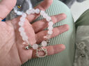 kt猫爱心铃铛diy手链女手工串珠闺蜜手环送女友礼物学生 2个装【kt猫爱心铃铛手链】 实拍图
