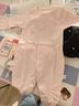 爱宝适婴儿连体衣春秋冬纯棉宝宝哈衣爬服新生儿衣服睡衣粉色73cm  T142 实拍图
