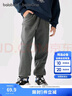 巴拉巴拉童装儿童裤子男童女童长裤2025冬加绒运动休闲束脚裤209425108204 实拍图