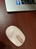 罗技（Logitech）M196 无线蓝牙鼠标 办公鼠标 笔记本商务办公家用 小巧便携 对称手型 玫瑰粉 实拍图