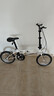 大行（DAHON）折叠自行车16英寸YUKI超轻迷你便携男女式通勤单车KT610 白色  实拍图